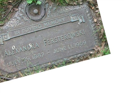 Alexandria Martha Szulc Fersterowski on Sysoon