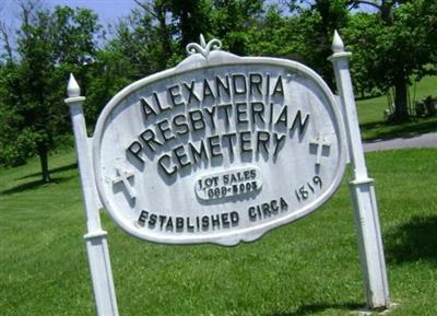 Alexandria Presbyterian Cemetery on Sysoon