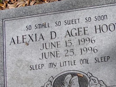 Alexia D. Agee Hooks on Sysoon