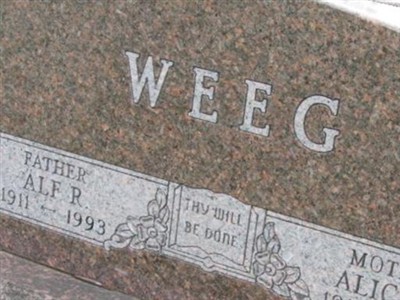 Alf R. Weeg on Sysoon