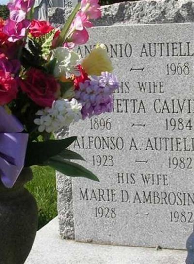 Alfonso A. Autiello on Sysoon