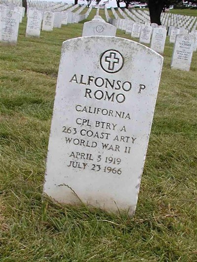 Alfonso P Romo on Sysoon