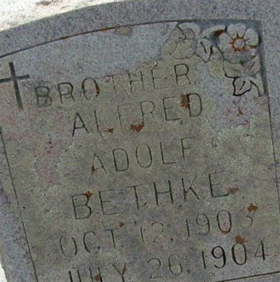 Alfred Adolf Bethke on Sysoon