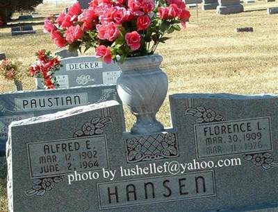Alfred E. Hansen on Sysoon