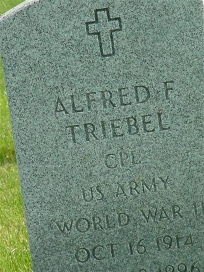Alfred F Triebel on Sysoon