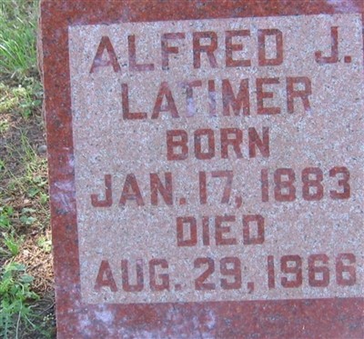 Alfred J Latimer on Sysoon
