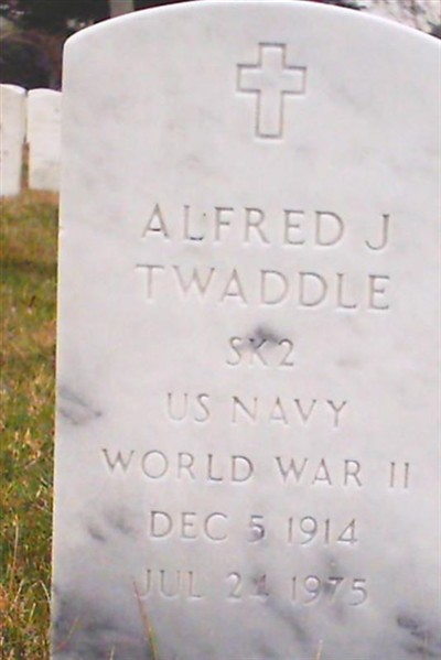 Alfred J Twaddle on Sysoon