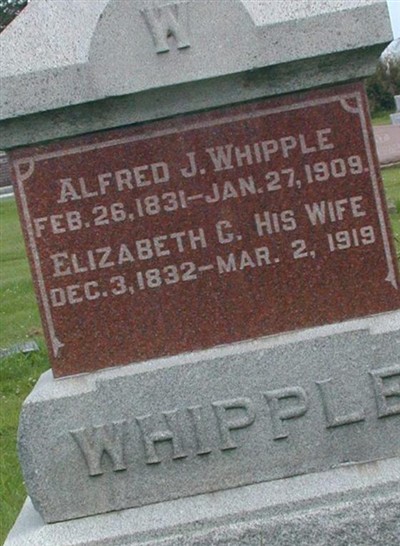 Alfred J. Whipple on Sysoon