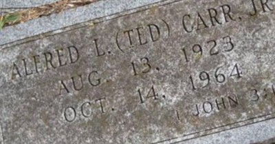 Alfred Lewin "Ted" Carr, Jr on Sysoon
