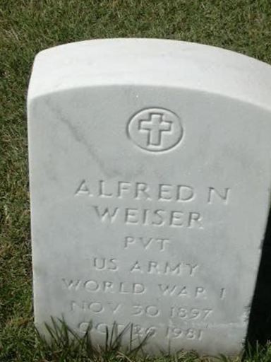 Alfred N Weiser on Sysoon