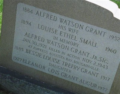 Alfred Watson Grant, Jr on Sysoon