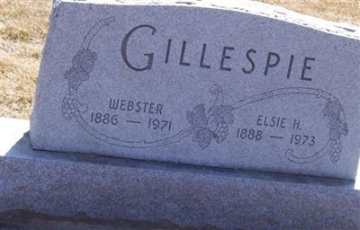 Alfred Webster "Webster" Gillespie, Find a grave on Sysoon Alfred Webster "Webster" Gillespie on Sysoon