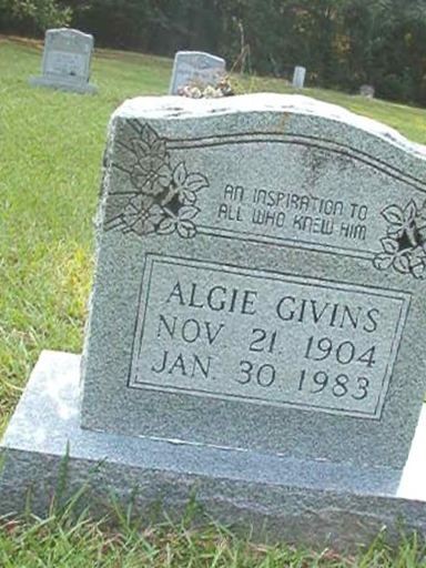 Algie Givins on Sysoon
