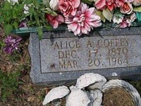 Alice A Coffey on Sysoon