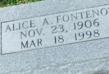 Alice A. Fontenot on Sysoon