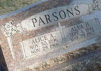 Alice A. Parsons on Sysoon