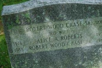 Alice A Roberts Chase on Sysoon