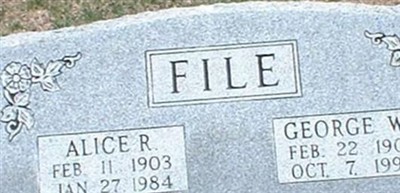 Alice "Allie" R. Yates File on Sysoon