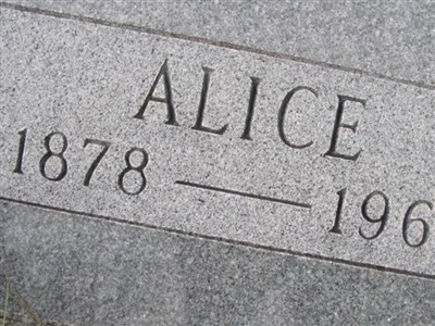 Alice Ann Baldridge Mayo on Sysoon