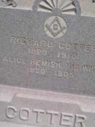 Alice Beamish Cotter on Sysoon