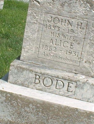 Alice Bode on Sysoon