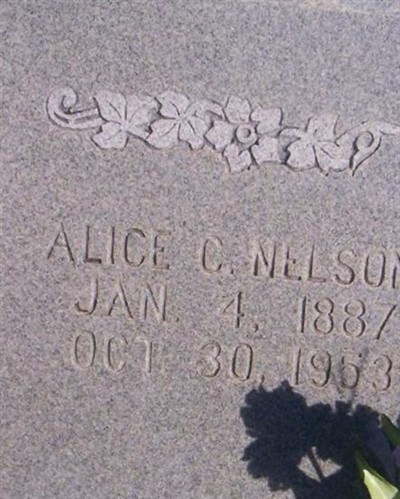 Alice C Nelson on Sysoon