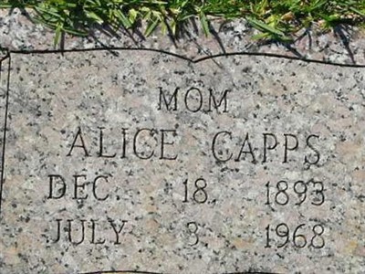 Alice Capps on Sysoon