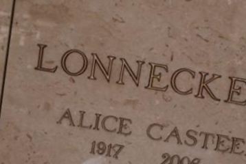 Alice Casteel Lonnecker on Sysoon