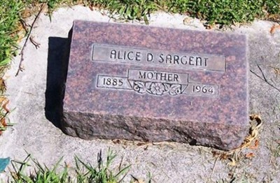 Alice D. Lingg Sargent on Sysoon