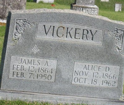Alice D. Vickery on Sysoon