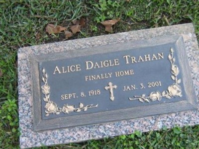Alice Daigle Trahan on Sysoon