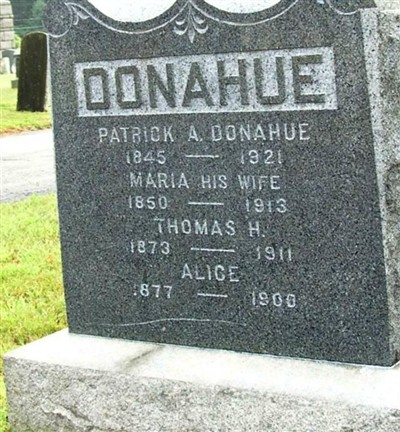 Alice Donahue Fountaine on Sysoon