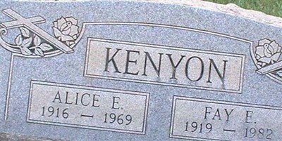 Alice E. Fiddler Kenyon on Sysoon