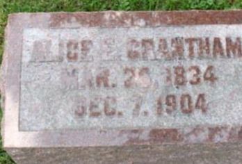 Alice E Grantham on Sysoon