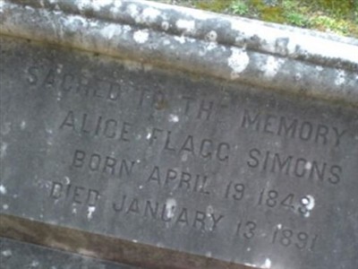 Alice Flagg Simons on Sysoon