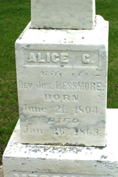 Alice G. Messmore on Sysoon