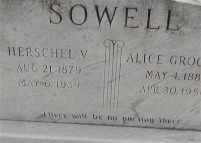 Alice Groover Sowell on Sysoon