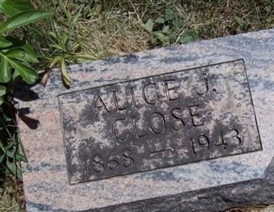 Alice J. Close on Sysoon