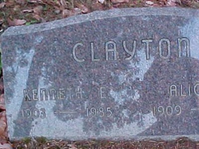 Alice J Malcom Clayton on Sysoon