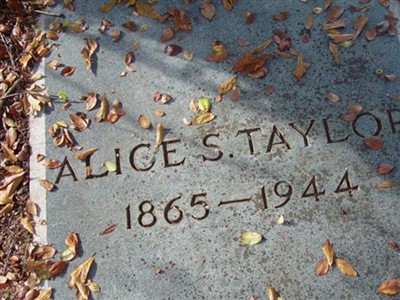 Alice Jane Stewart Taylor on Sysoon