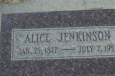 Alice Jenkinson on Sysoon