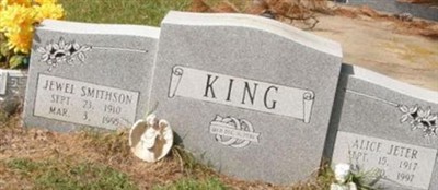 Alice Jeter King on Sysoon