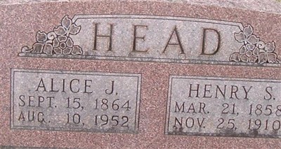 Alice Josephine Wallace Head on Sysoon