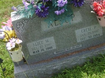 Alice M. Alsup on Sysoon