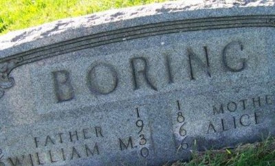 Alice M Boring on Sysoon