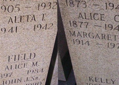 Alice M Field on Sysoon