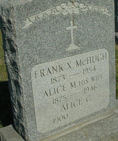 Alice M. McHugh on Sysoon