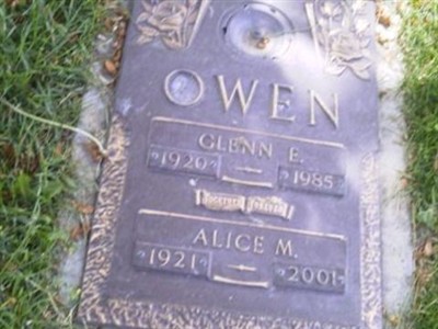 Alice M Owen on Sysoon