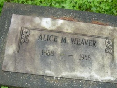 Alice M. Weaver on Sysoon