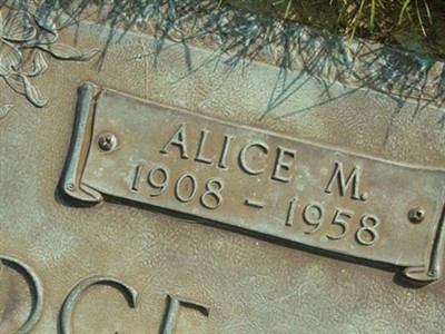 Alice M. Wooldridge on Sysoon